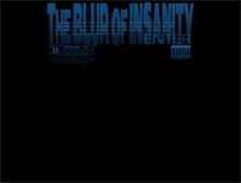 Tablet Screenshot of blurofinsanity.com